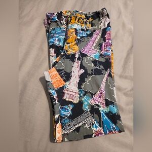 Lularoe City Scape Leggings
